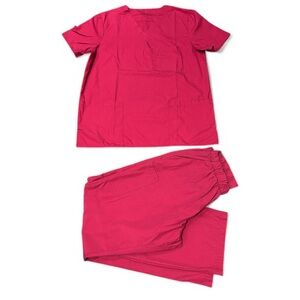 Women's Pink Scrub Set
